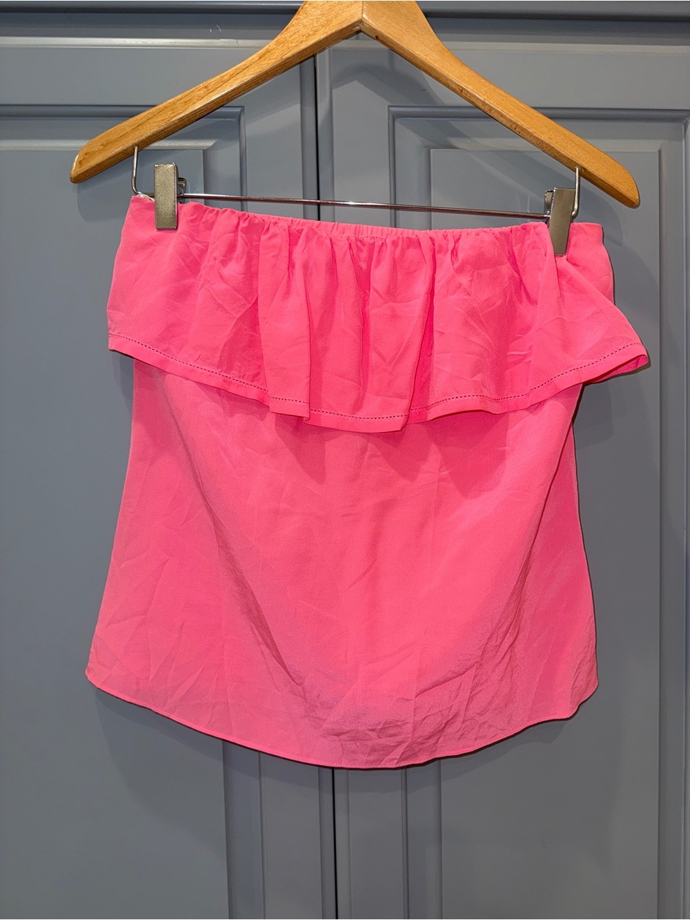 Lilly Pulitzer Bright Pink Strapless top